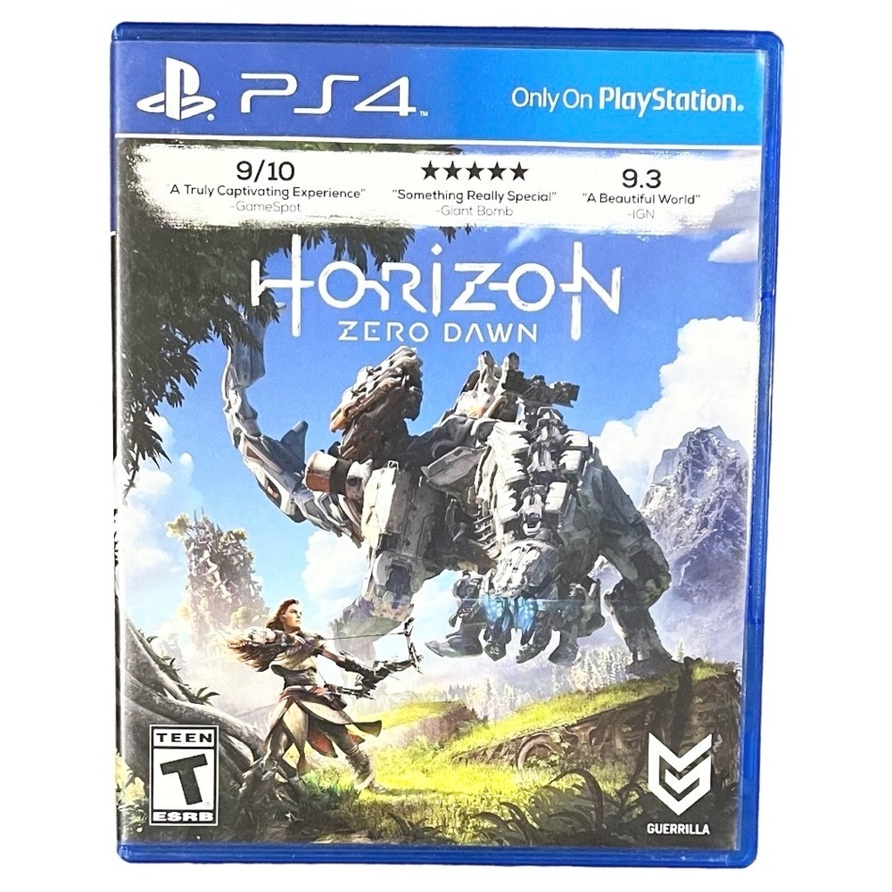 Horizon Zero Dawn 2017 Sony PlayStation 4 Game Case And Disc PS4